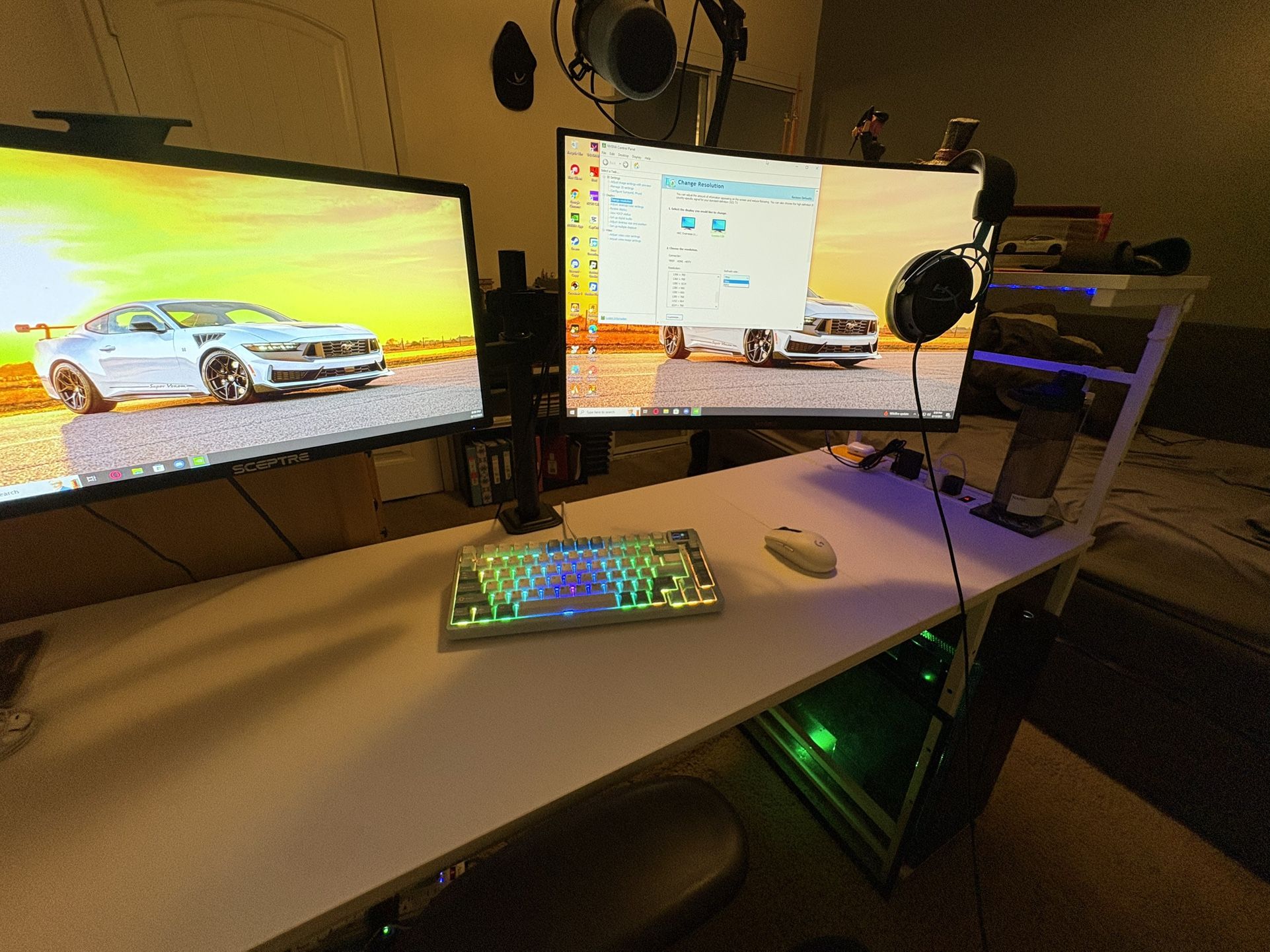 Gaming/Streaming Desktop Pc Setup