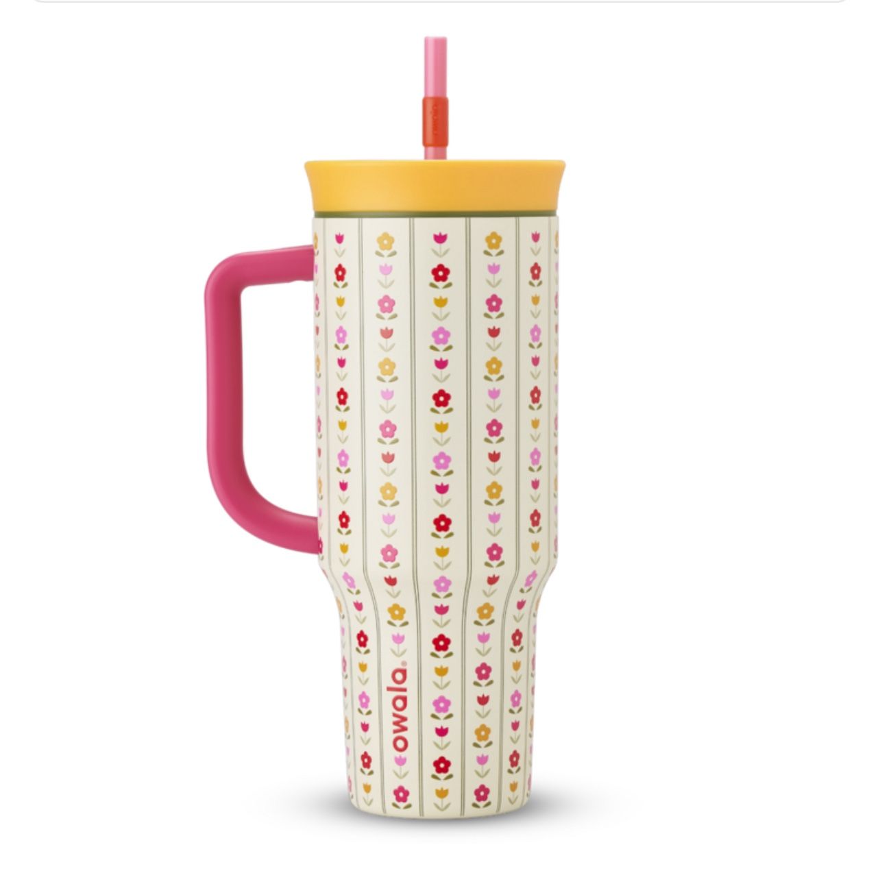 Owala Floral Crown 40 oz Tumbler