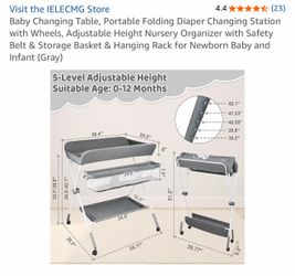 Baby changing table