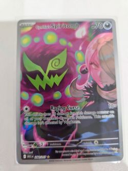 Pokemon TCG Cynthia's Spiritomb Full Illustration 244/217