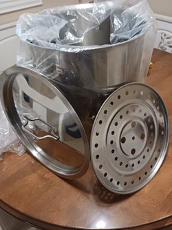 34 quart Aluminum Steamer, great for tamales