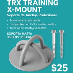 🏋️‍♂️ TRX Training X-Mount – Soporte de Anclaje Profesional 💥