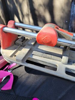 Rubi tile cutter
