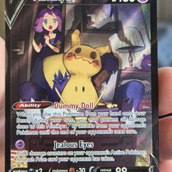 Mimikyu  V Pokémon Card 