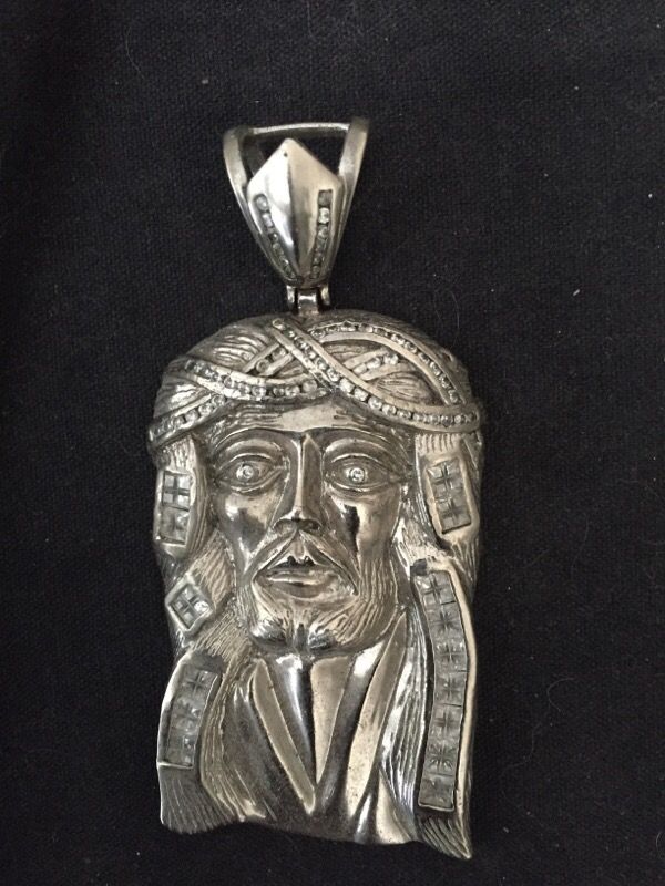 925 Sterling Silver Jesus piece