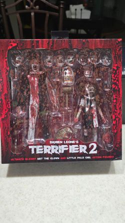 NECA Terrifier 2 Art the Clown & Little Pale Girl Action Figures