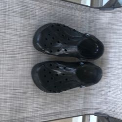 Men’s Shoes/ Crocks/ Black/ Size 10