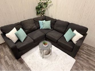 Dark Gray Ashley Sectional Couch - Delivery Available