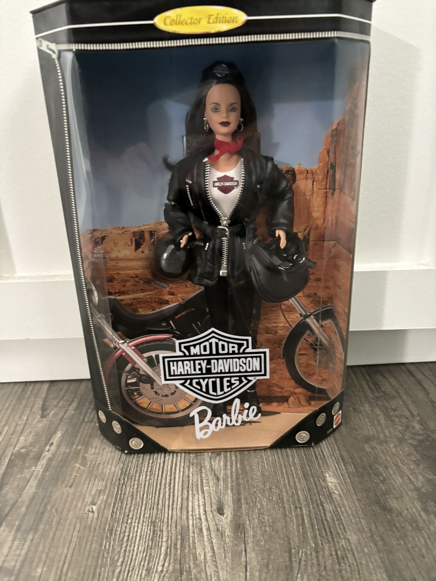 New Inbox 1998 Harley Davidson Barbie #3 Collectible