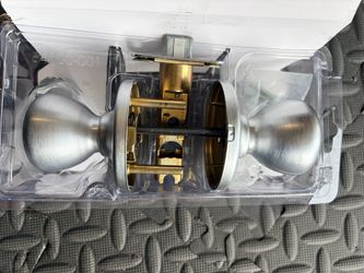 Satin Chrome Hall Closet Door Knob