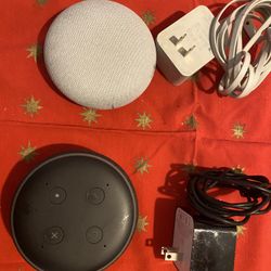 Amazon  Echo  Dot Gen 3 / Google Nest Dot