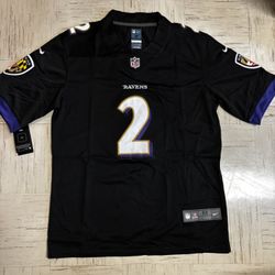 Ravens Nate Wiggins Jersey Size Medium 