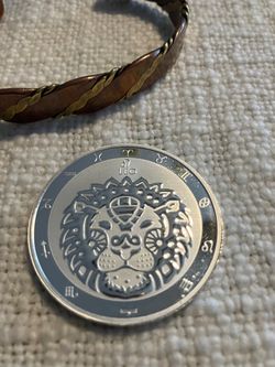 2023 Tokelau 1 oz Silver .999 $5 Zodiac Series: Leo