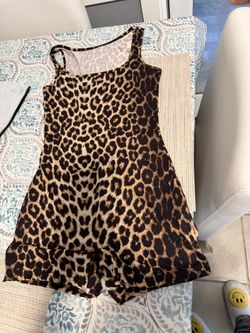 Cheetah romper