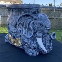 Large Elephant Floor Table