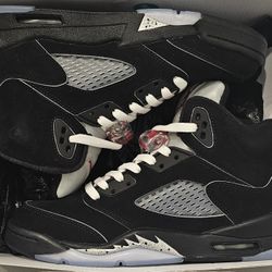 Size 6.5Y Nike Air Jordan 5 Black Metallic Reimagined 2025 (HF3975-001) Lot 👟