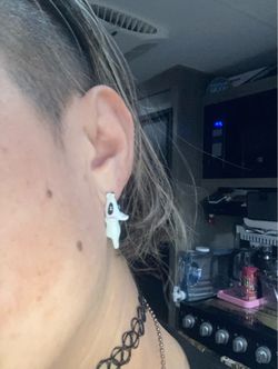Dog earrings