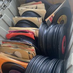45 Vinyl Record Load 255 Records 