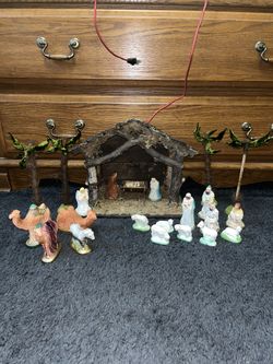 Vintage Nativity Scene