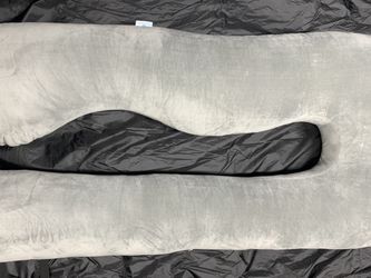 Pharmedoc Pregnancy Pillow - U Shaped Removable Velvet Cover