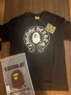 Bape x Crome heart shirts
