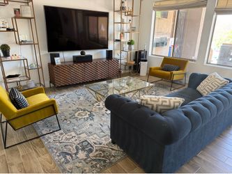 9x12 Blue Area Rug