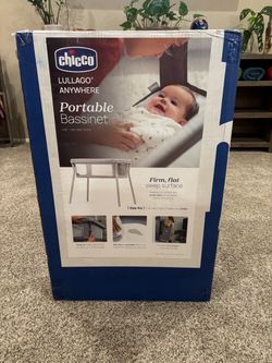 NIB Chicco LullaGo Anywhere Portable Bassinet