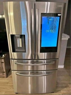 Samsung Family Hub Smart Refrigerator - Stainless Steel