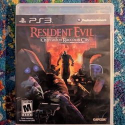 PS3 - Resident Evil Operation Raccoon City