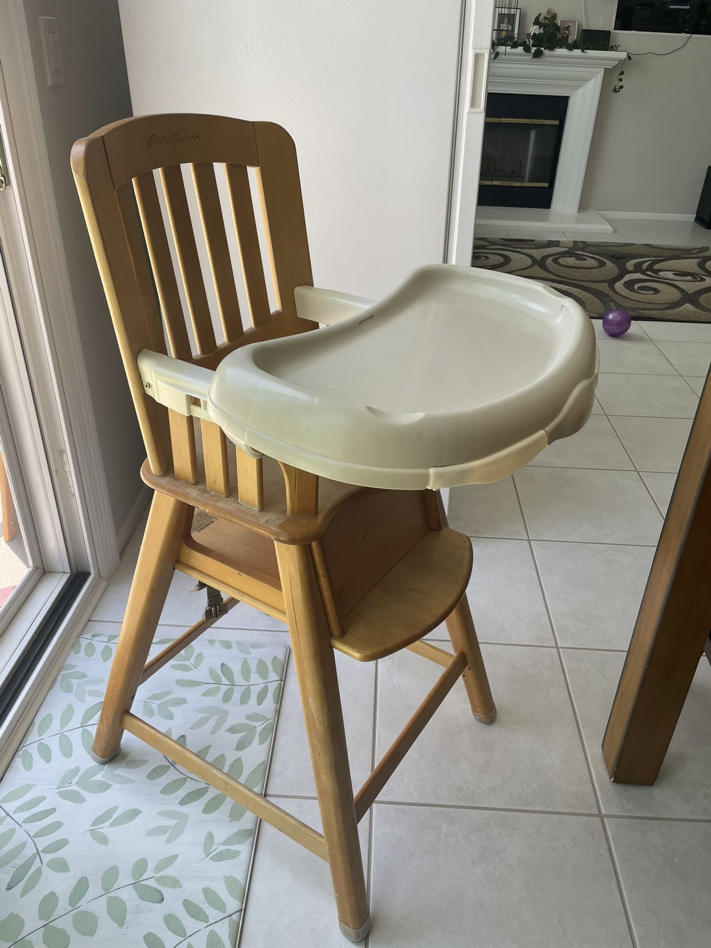 Eddie Bauer Wooden High Chair