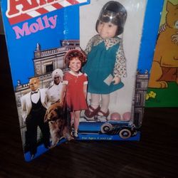 Molly Doll And Annie Paper Doll Book