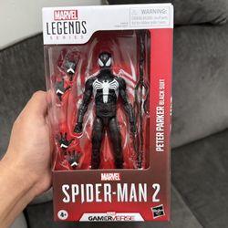  Just Received In The Mail New Hasbro Marvel Legends Gameverse Black Suit Symbiote Spider-Man $30 Need Gone ASAP Firm On Price 