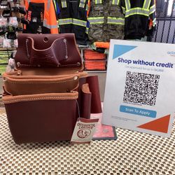 Occidental Leather 5061 2 Pouch Pro Fastener Bag 