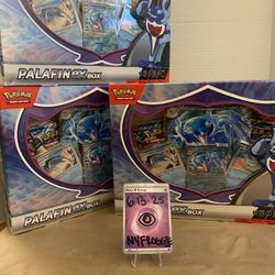 Pokemon TCG Palafin EX Box