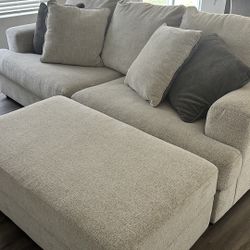 Couch With Ottoman 