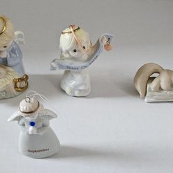 4 Retired Christmas Ornaments 