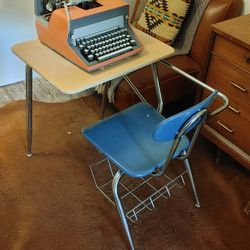 4 Vintage School Desks (Price For Each)
