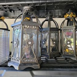 Metal & Glass Lanter