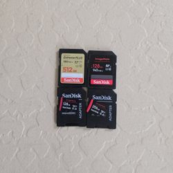 Large SD Cards! (128, 256,. 512GB)