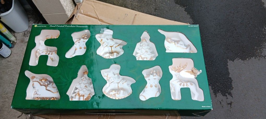 Traditions Hand Painted Christmas Ornaments