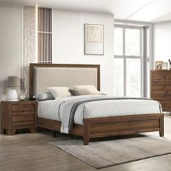 QUEEN BED FRAME NO MATTRESS 