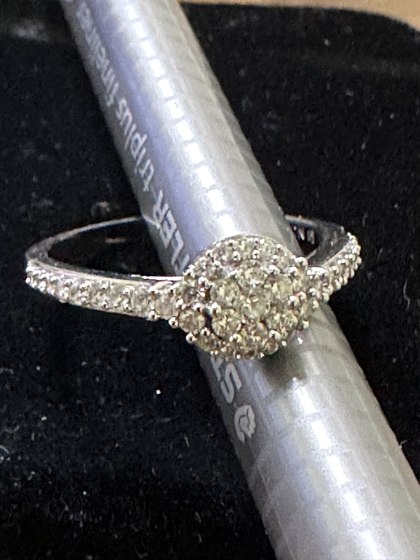 14 K Gold Diamond Ring