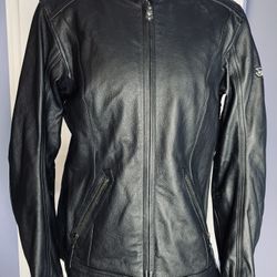 NWT Victory Motorcycle Heavy Leather Jacket Women Large