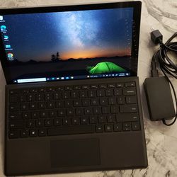LAPTOP TABLET MICROSOFT SURFACE PRO i5 6th GEN 256GB SSD HD WIN 10 PRO TOUCHSCREEN CHARGER GREAT CONDITION