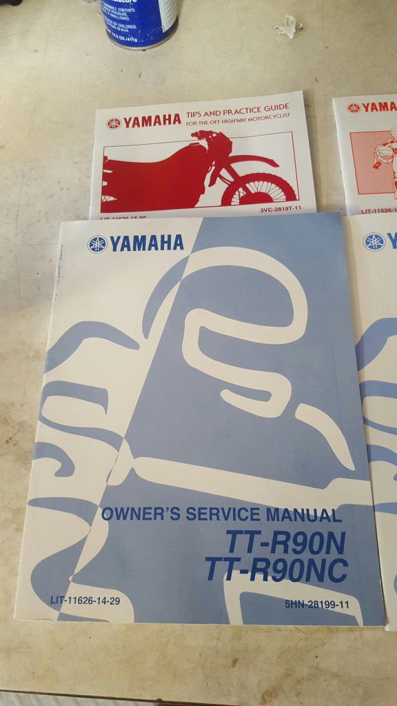 Yamaha TTR 90 Motorcycle Owner Service Manual