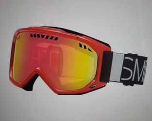Smith Scope Snow/Ski Goggle Fire Block/Red Sensor Lens, New, $65 Retail
