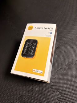Yale Assure Lock 2 Plus Touchscreen – Black Suede – Apple Home Keys / HomeKit