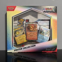 Pokemon TCG Prismatic Evolutions Poster Collection