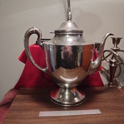 Large Sterling Silver Coffee/Tea Pot 