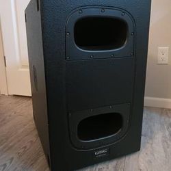 Two QSC KS112 with Factory Original Covers 